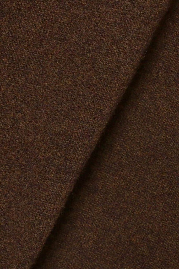 Turtle Neck 9G Knit - Brown