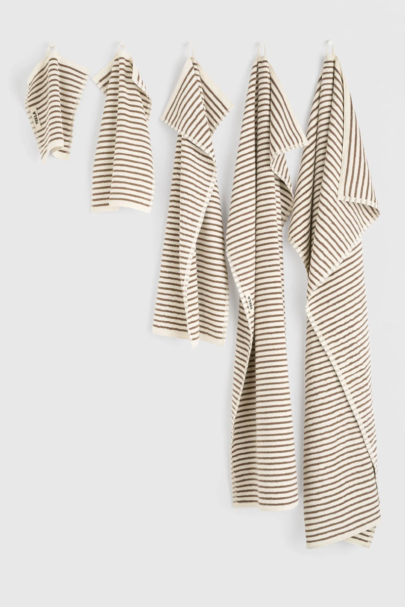 Tekla Terry Towel - Kodiak Stripe