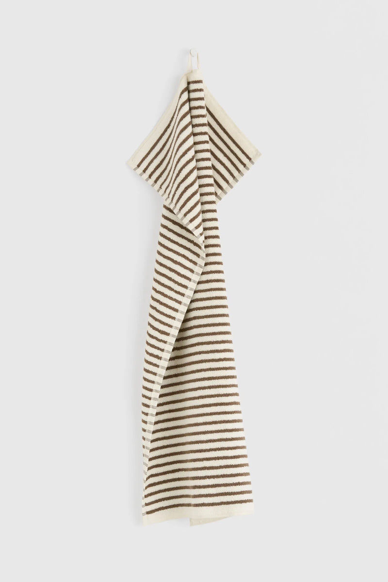 Tekla Terry Towel - Kodiak Stripe