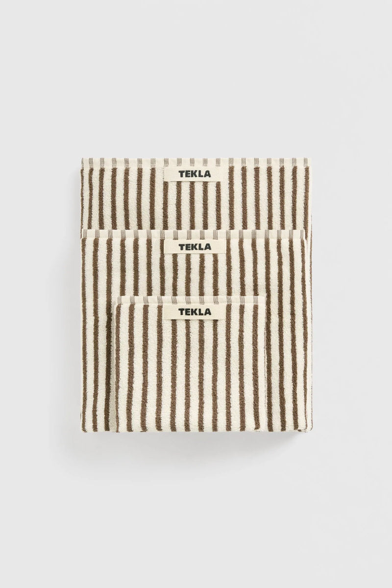 Tekla Terry Towel - Kodiak Stripe