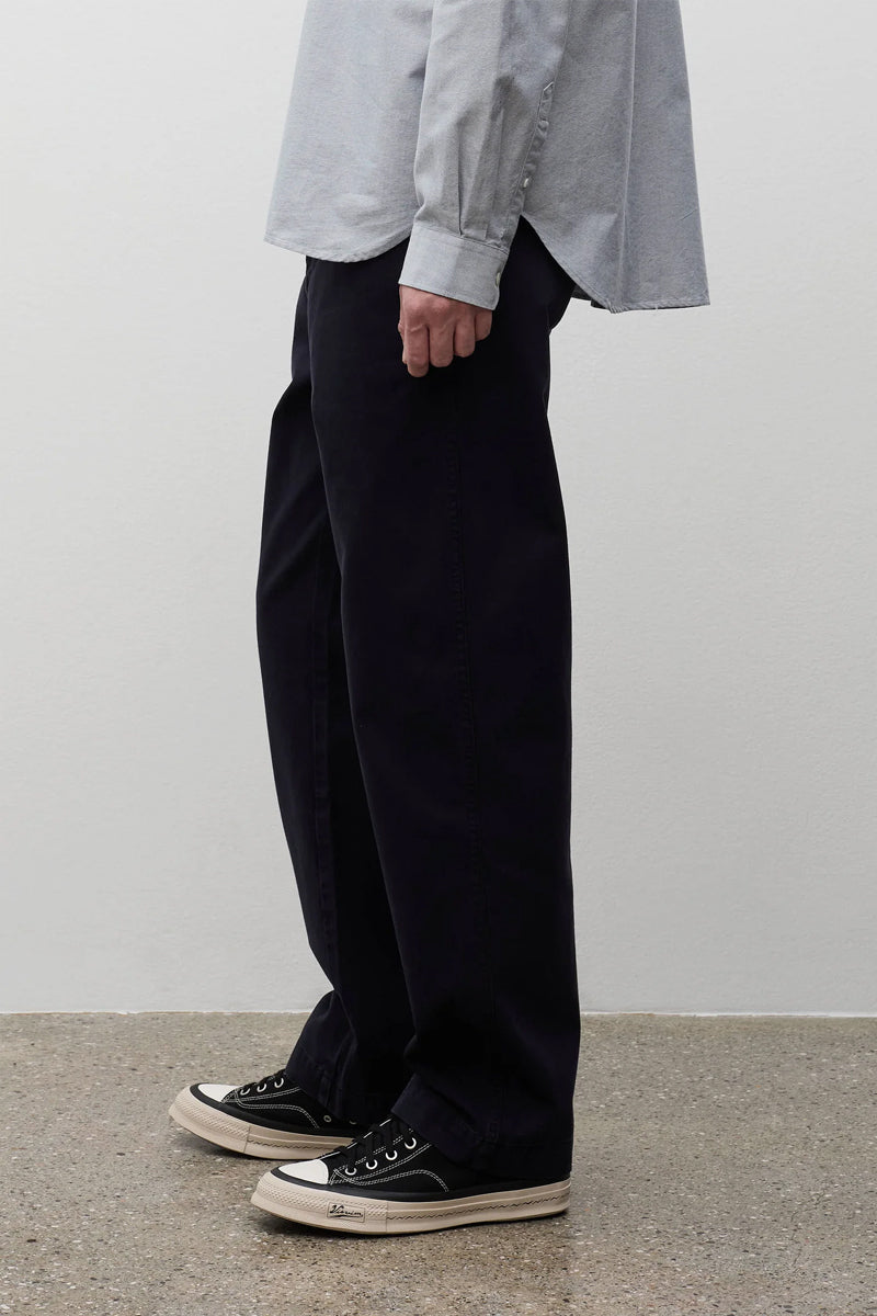 Korshavn Broken Twill Chino - Dark Navy