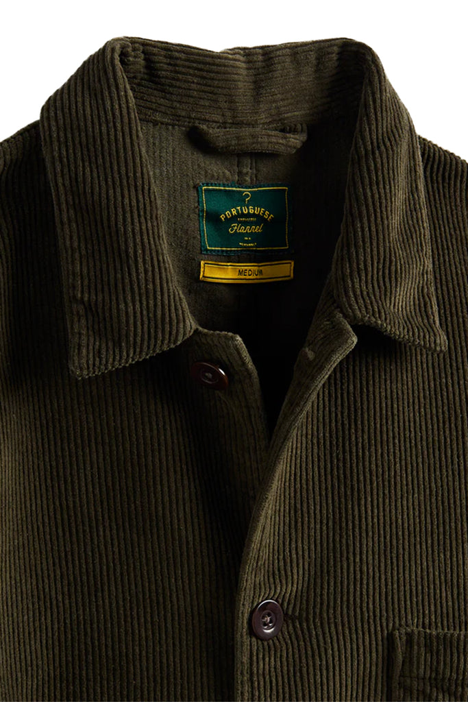 Labura Corduroy Overshirt - Olive