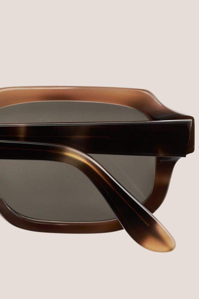 Lima Sunglasses - Mocca Havana / Dark Grey