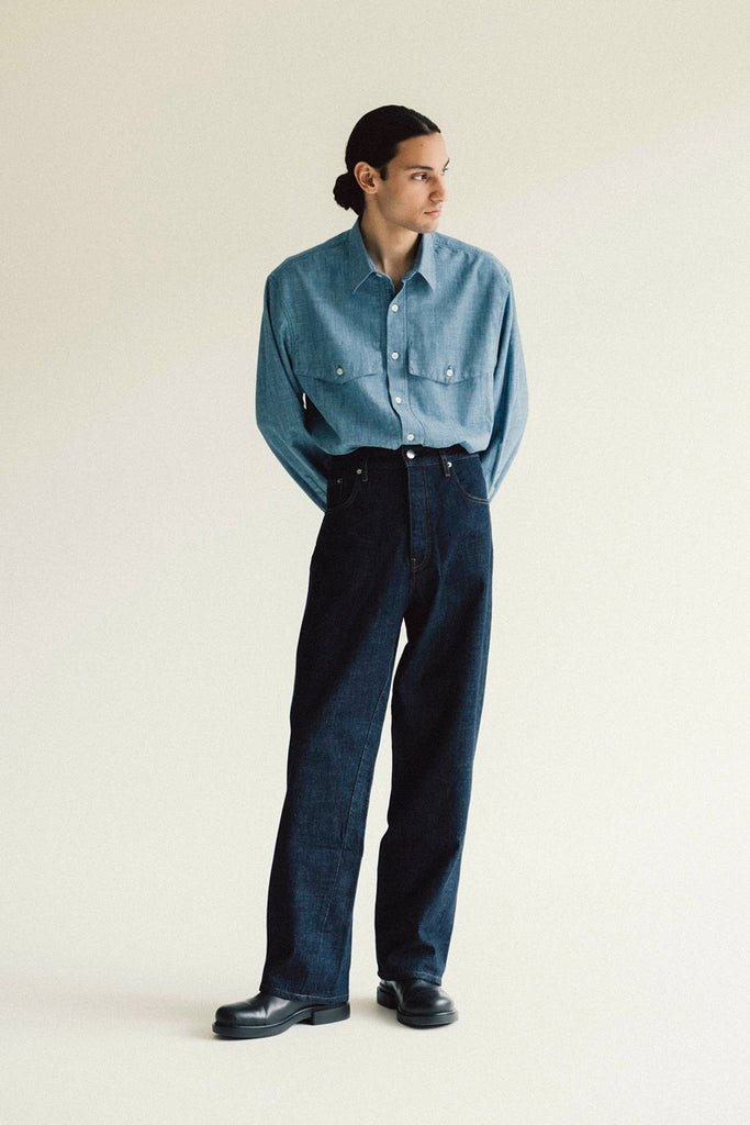 Loose Denim - Simple Rinse Blue