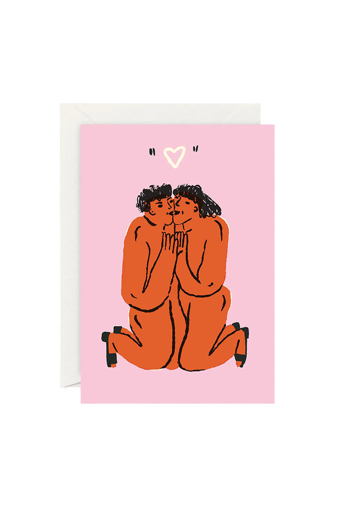 Lovers by Rozalina Burkova - Greeting Card