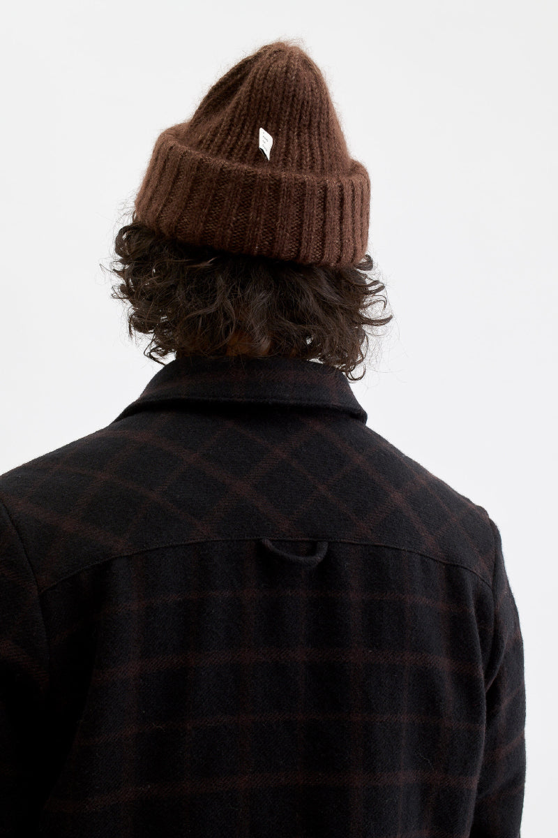Marani Overshirt - Black Check