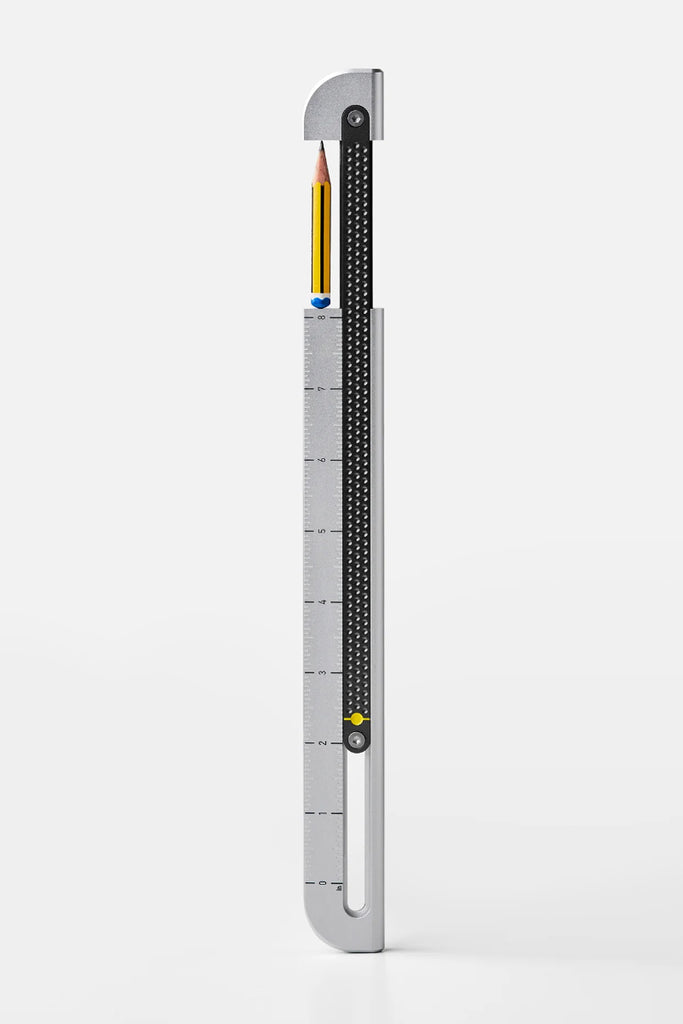 Metrolog Ruler - Silver & Grey