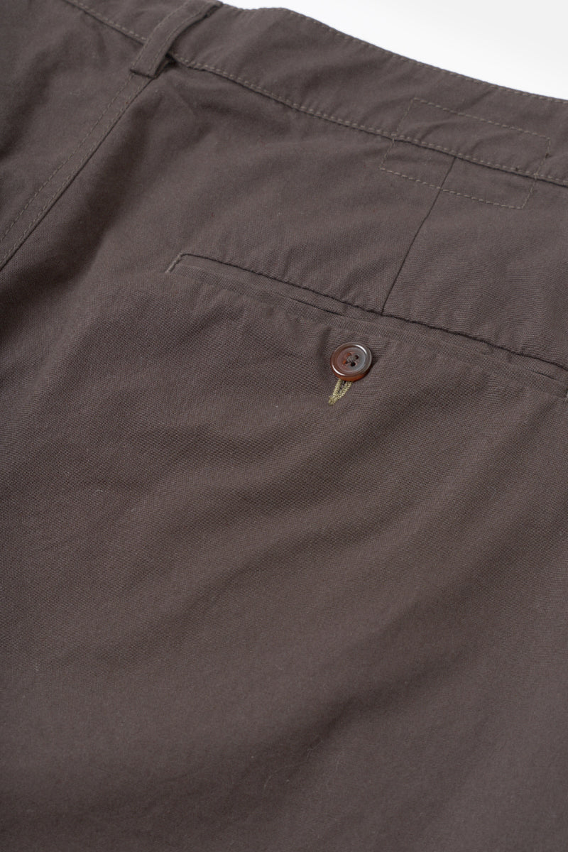 Micro Canvas Military Chino - Brown