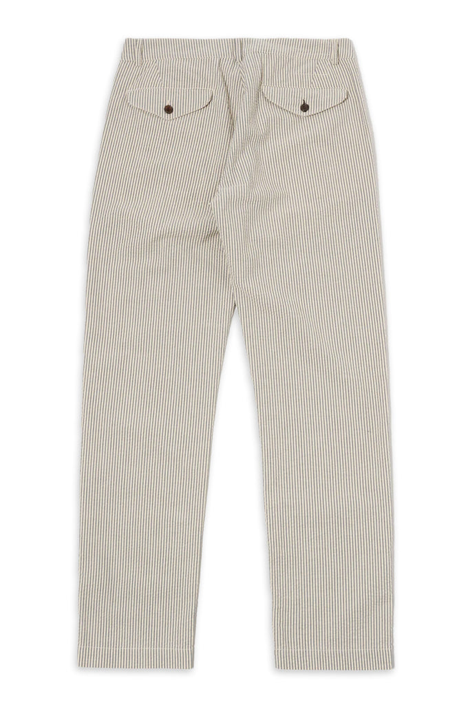 Military Chino - Grey Derby Stripe