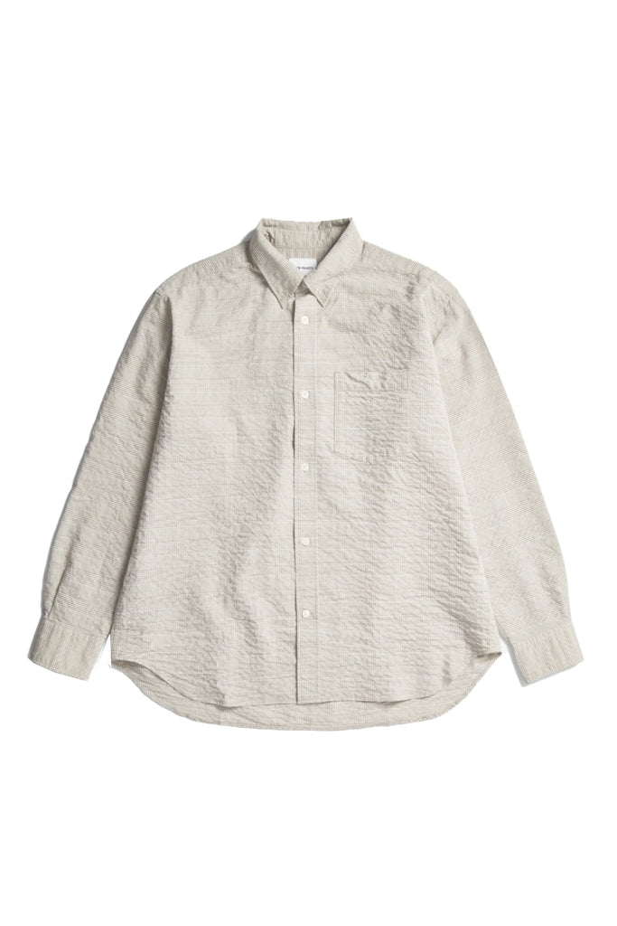 Mo Oversized Check Shirt - Heathland Brown