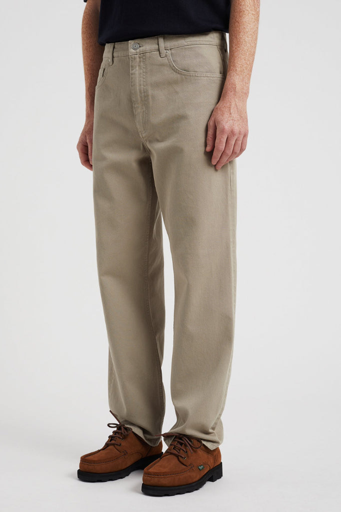 Mogens Relaxed 5 Pocket Heavy Twill Pant - Clay