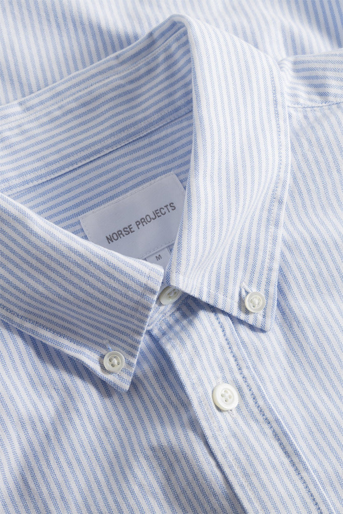 Norse Standard Shirt - Blue/White Stripe