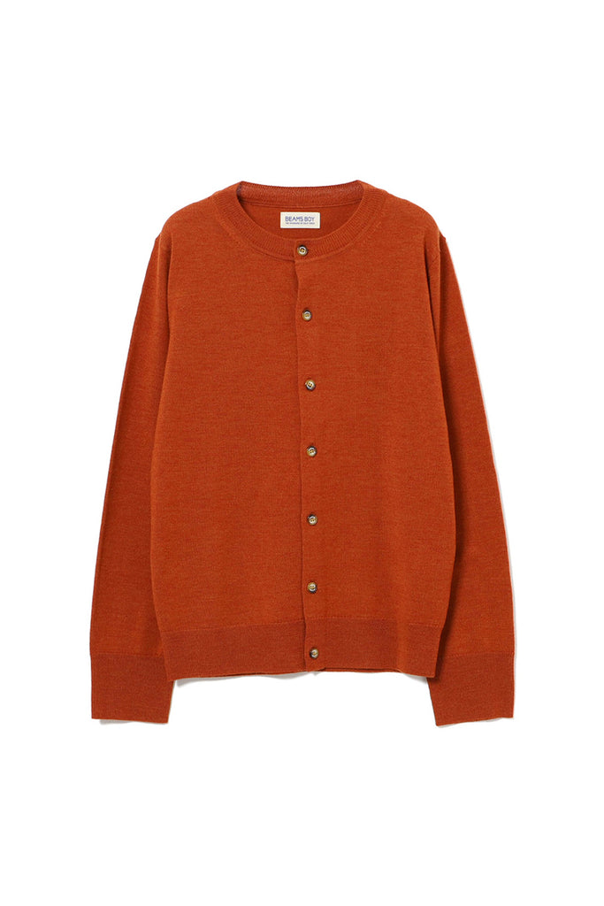 12 GBB Button Cardigan - Orange