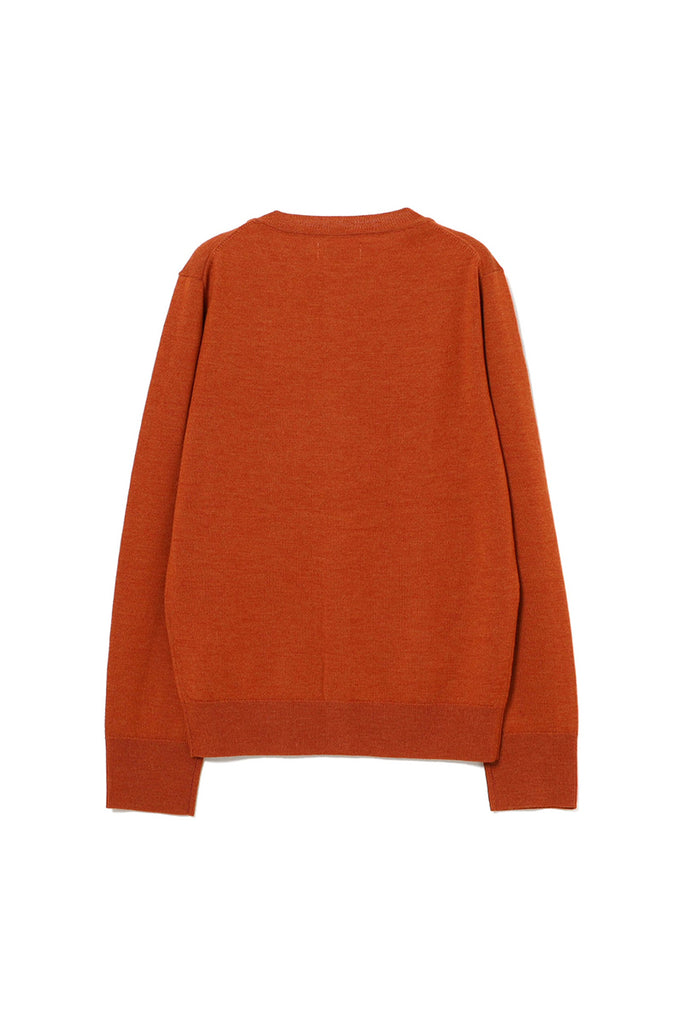 12 GBB Button Cardigan - Orange