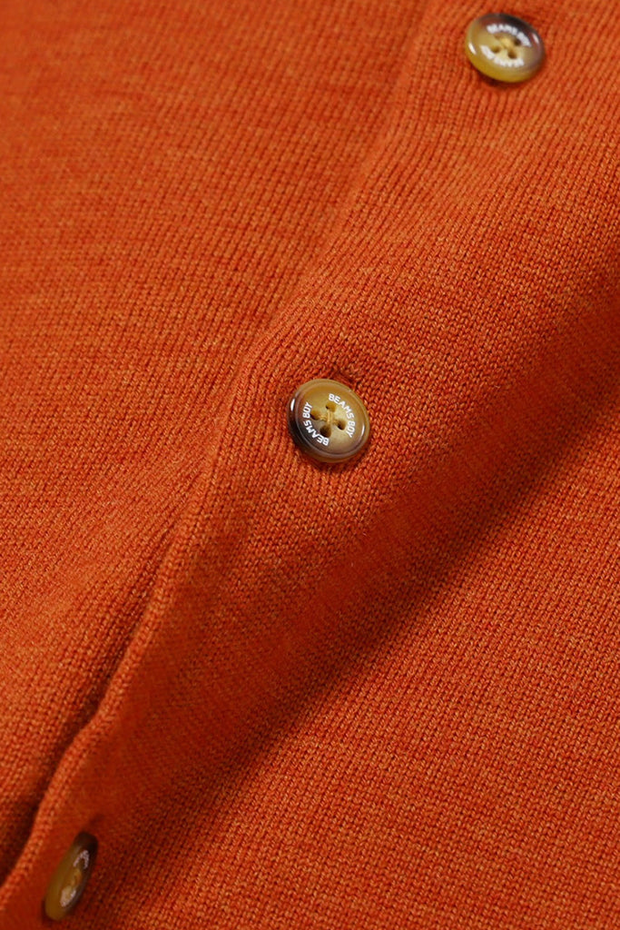 12 GBB Button Cardigan - Orange