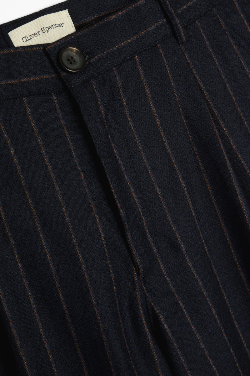 Orsman Wool Trouser - Jarman Navy