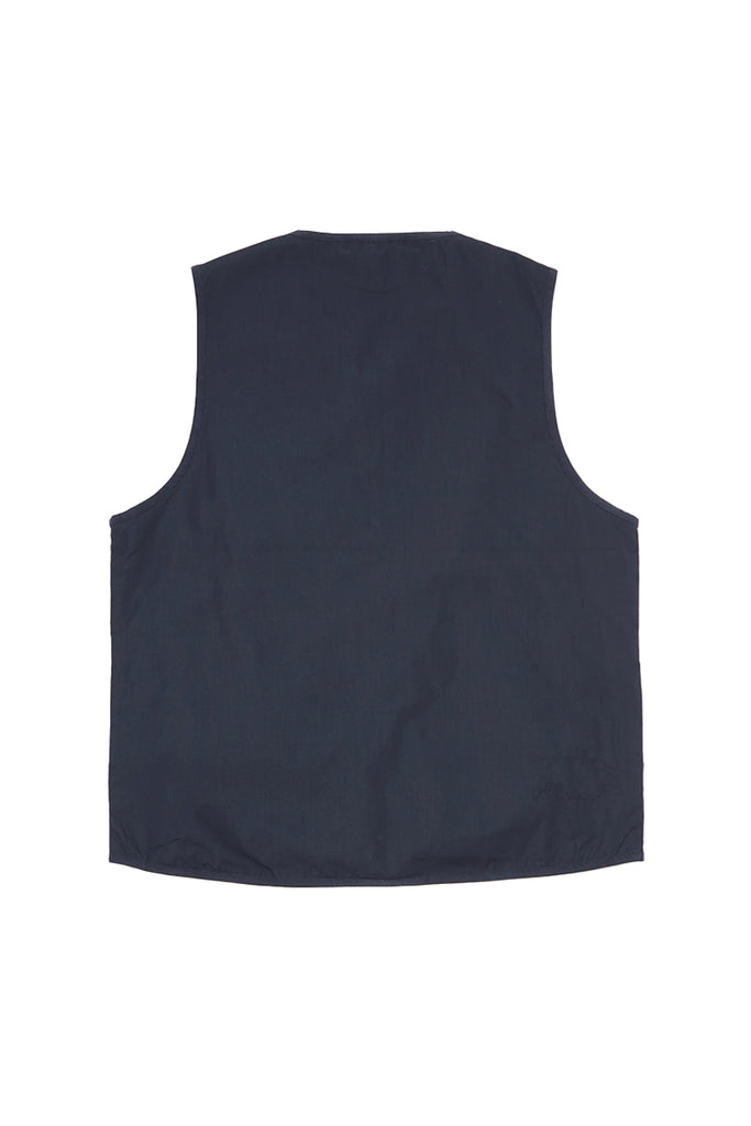 Recycled Poly Parachute Liner Gilet - Navy