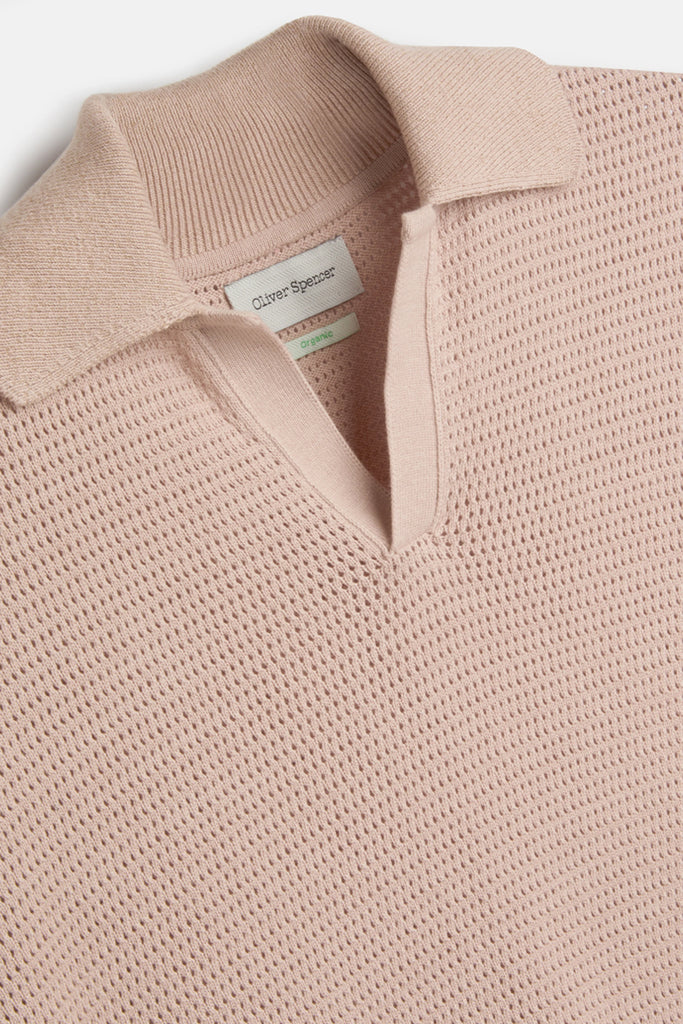 Short Sleeve Penhale Polo Shirt - Pink