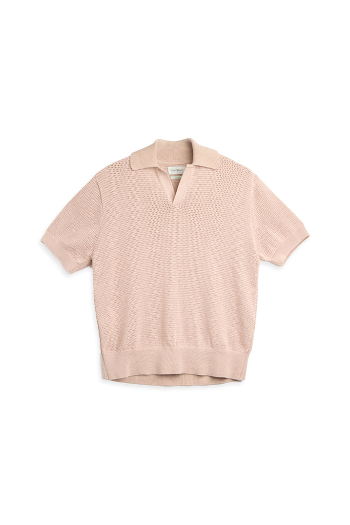 Short Sleeve Penhale Polo Shirt - Pink