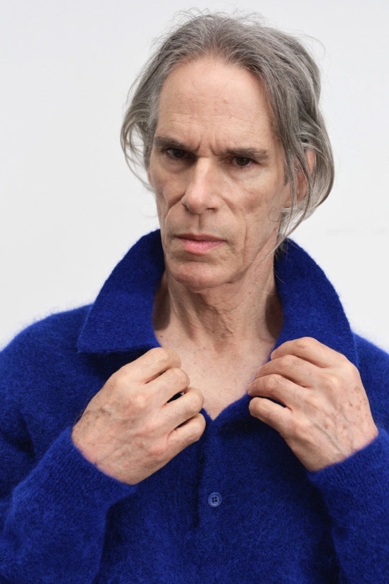 Mohair Polo - Klein Blue