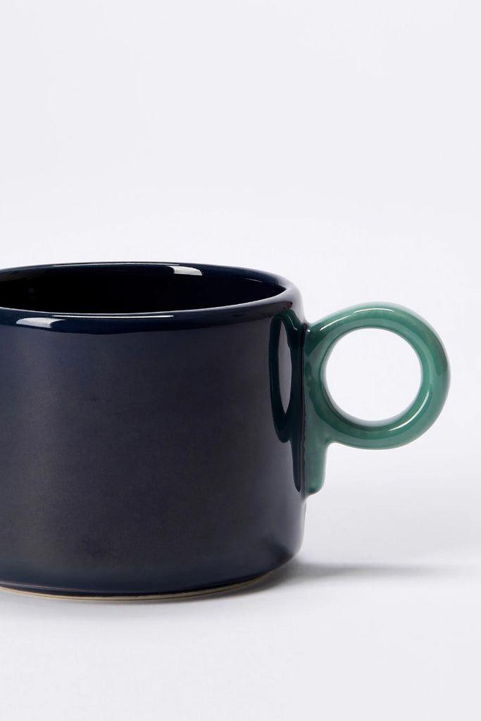 Pop Mug - Coloured Handle