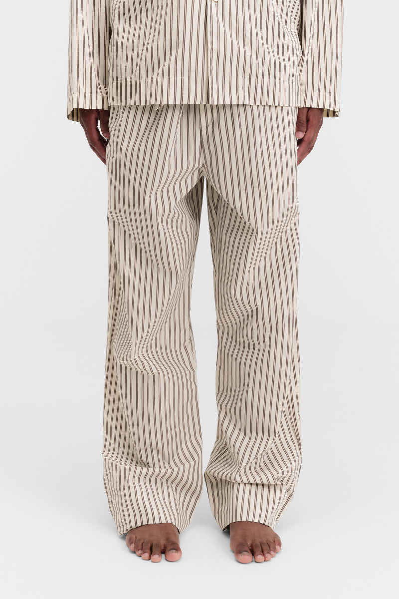 Tekla Poplin Pants - Hopper Stripes