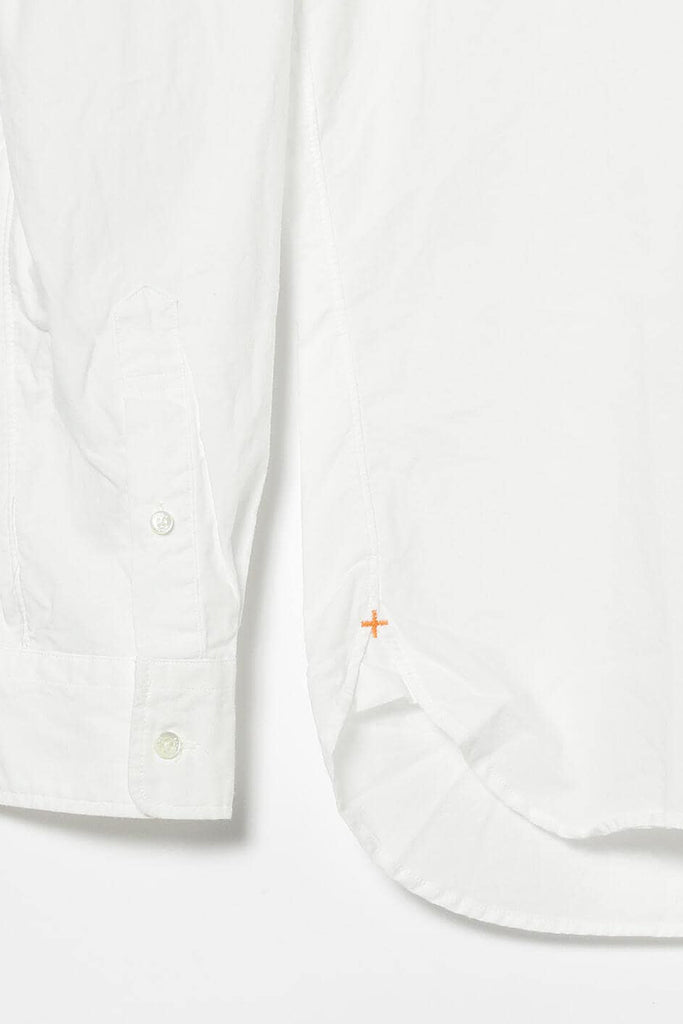 Button Down Peruvian Pima Cotton Shirt  - White