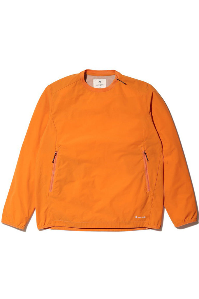 Stretch Packable Pullover - Orange