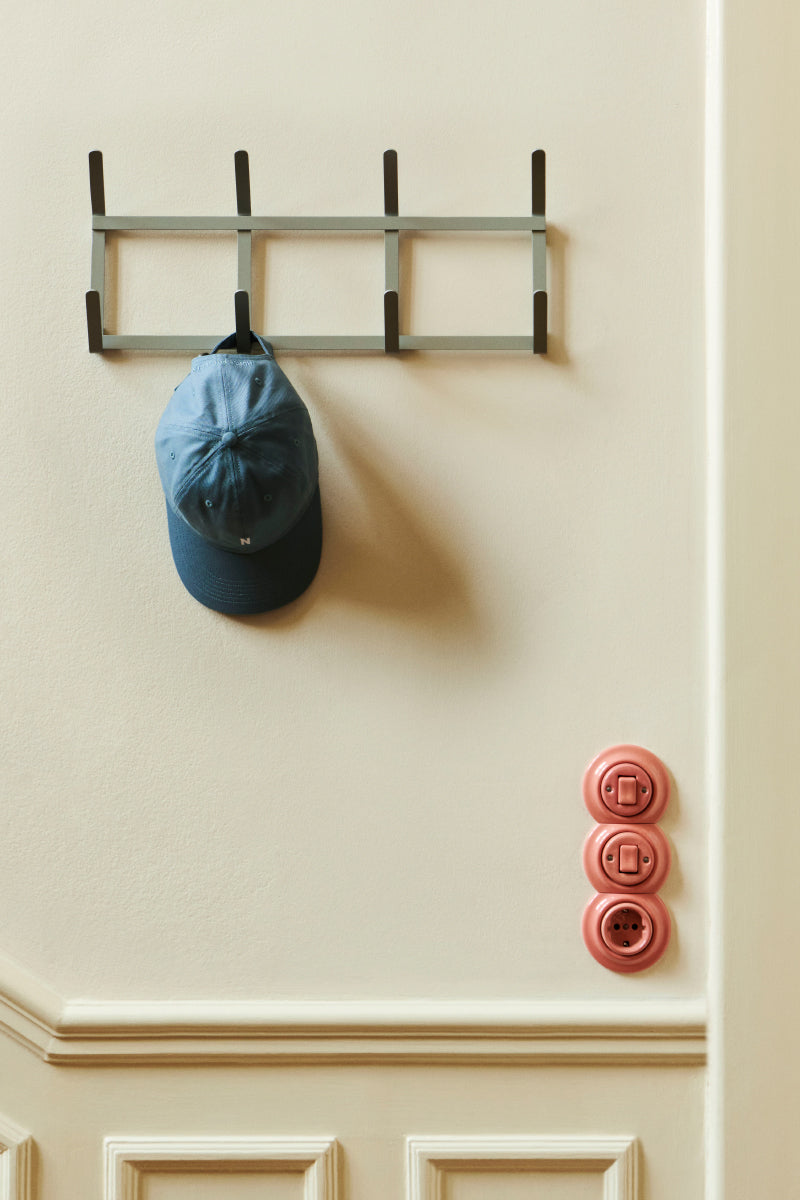 Tape Coat Rack Small - Charcoal