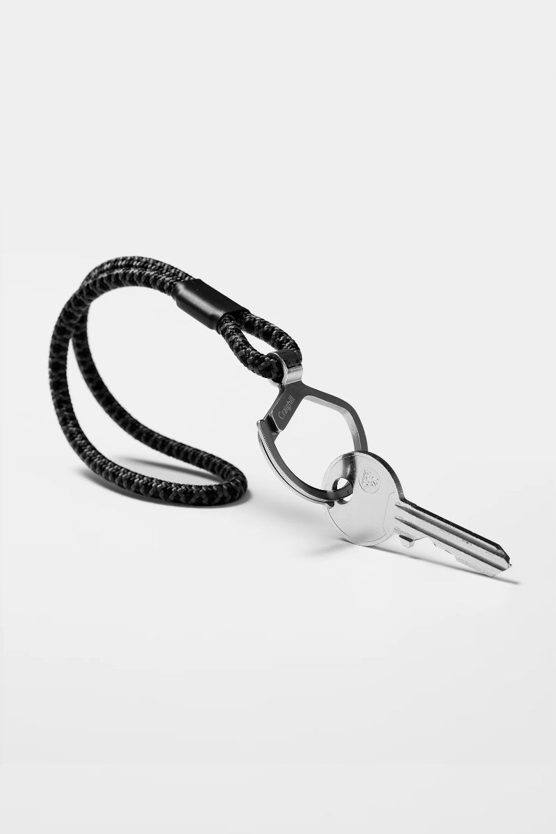 Rope Split Ring - Slate Grey