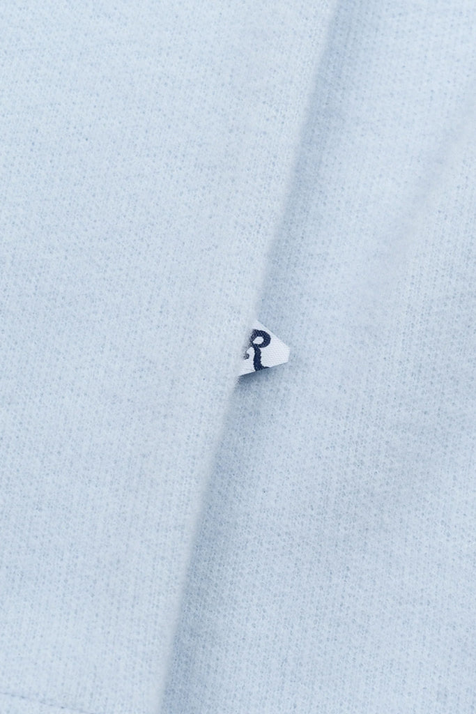 Interlock Polo Sweat - Ice Blue