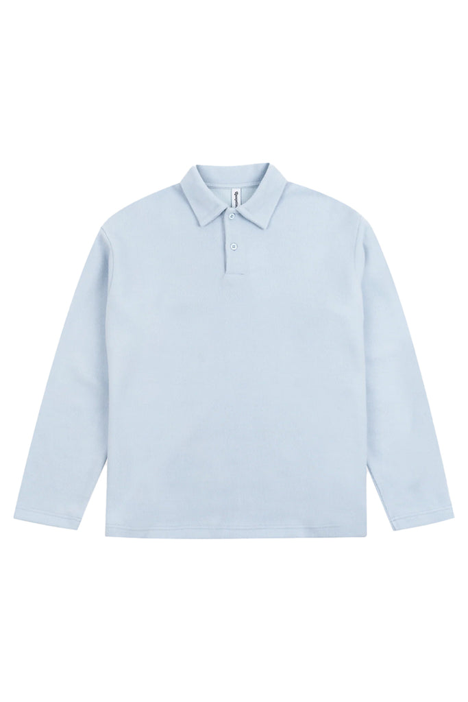 Interlock Polo Sweat - Ice Blue