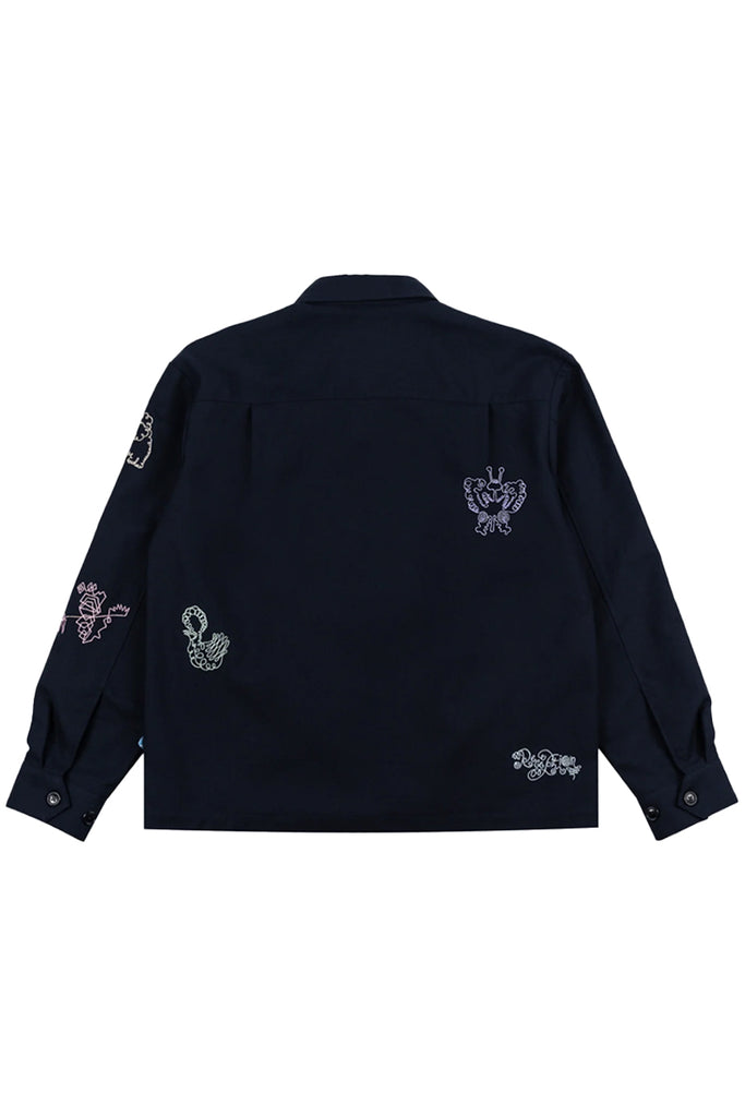 Ryo Club Merino Jacket - Dark Navy