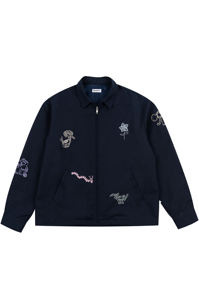 Ryo Club Merino Jacket - Dark Navy