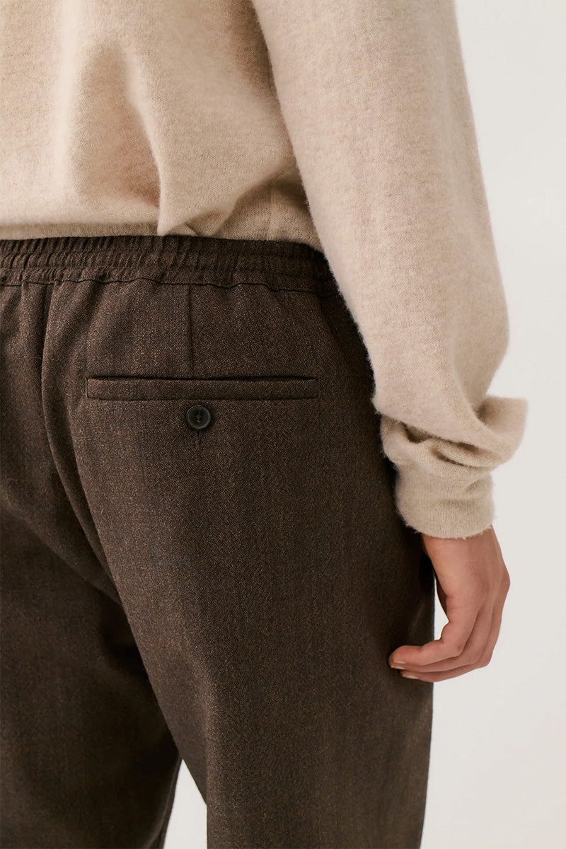 Samurai Trousers - Smoked Ebony Melange