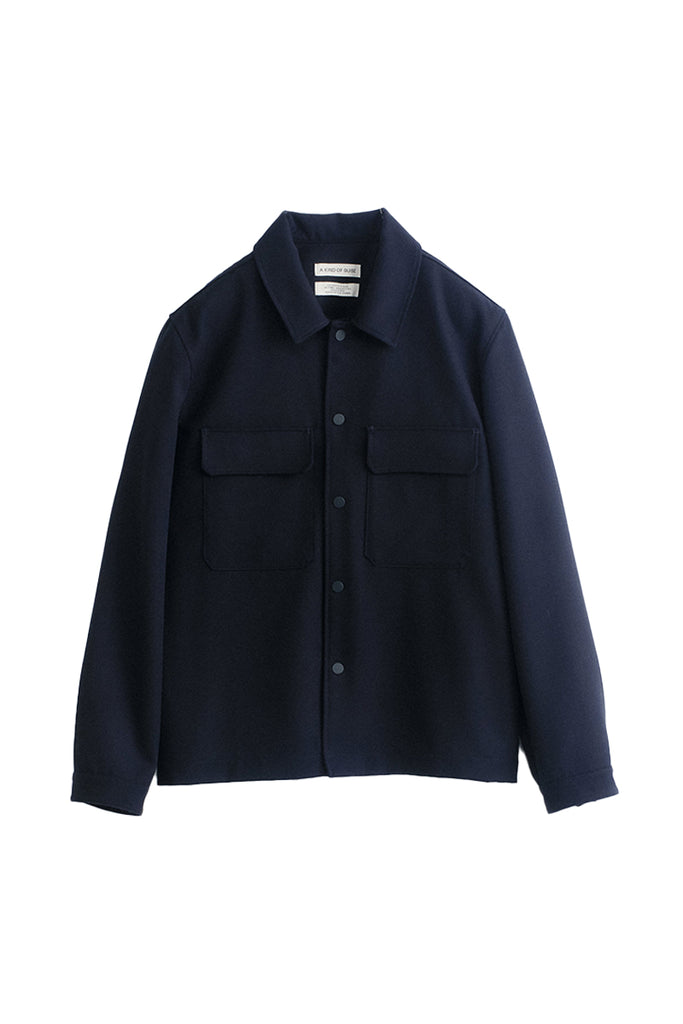 Sandel Shirt Jacket - Navy