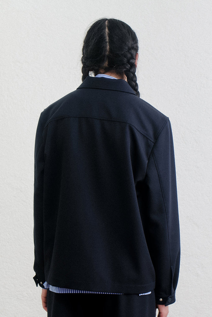 Sandel Shirt Jacket - Navy