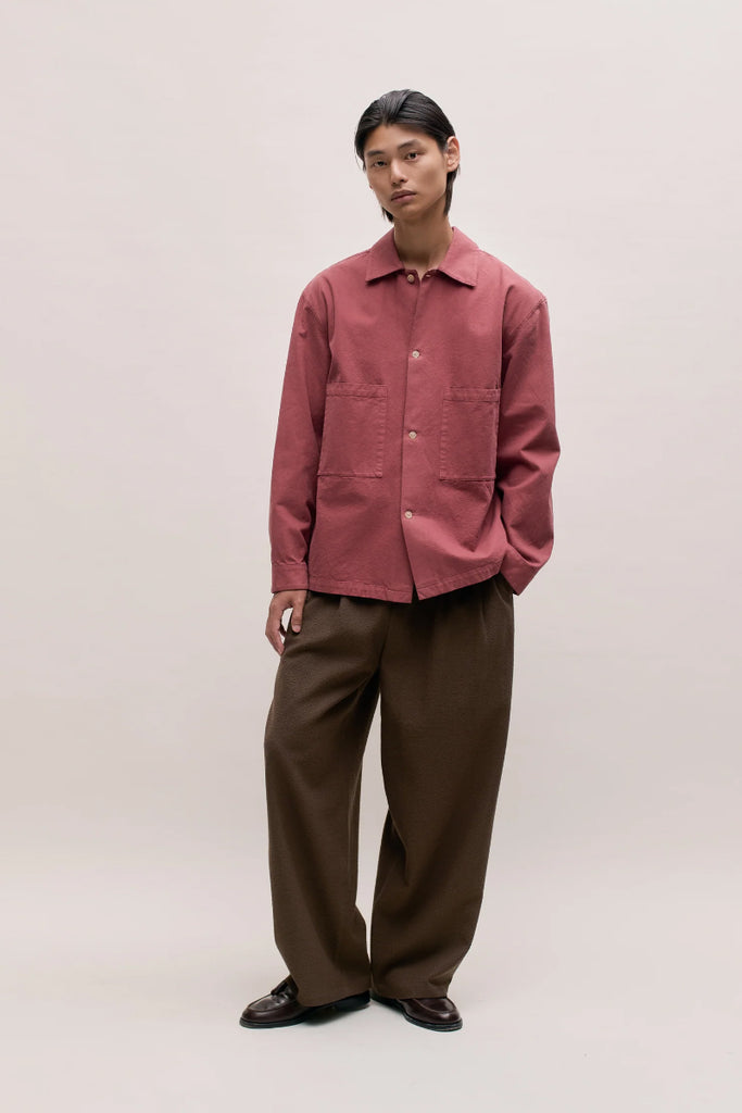 Sayan Shirt Jacket - Muddy Rose