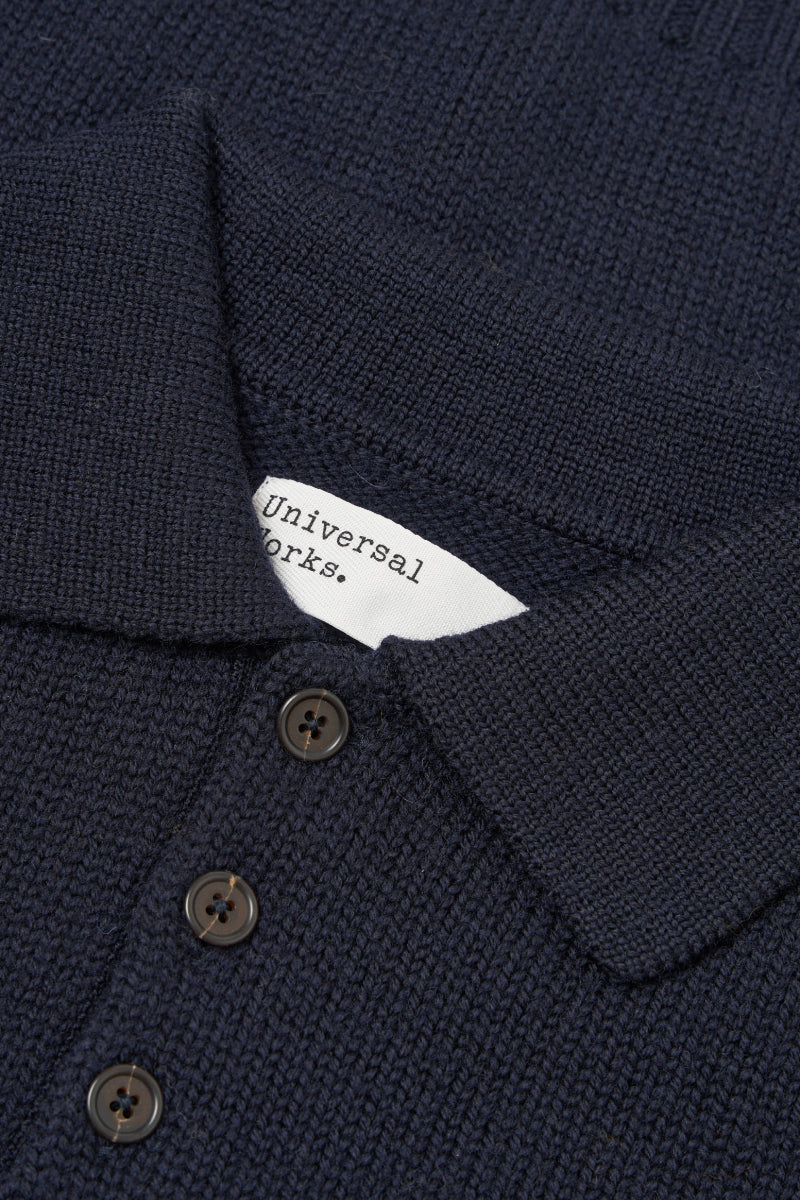 Shetland Wild Curtis Sweater - Navy