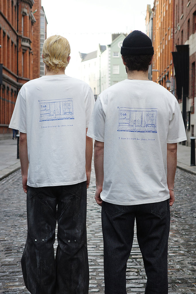 Another Indigo & Cloth Tee Shirt 4.0 - Antique White