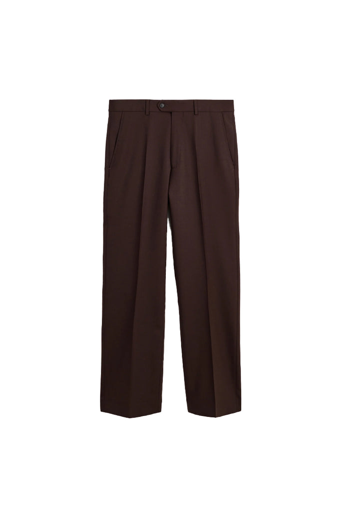 Show Wool Trouser - Brown