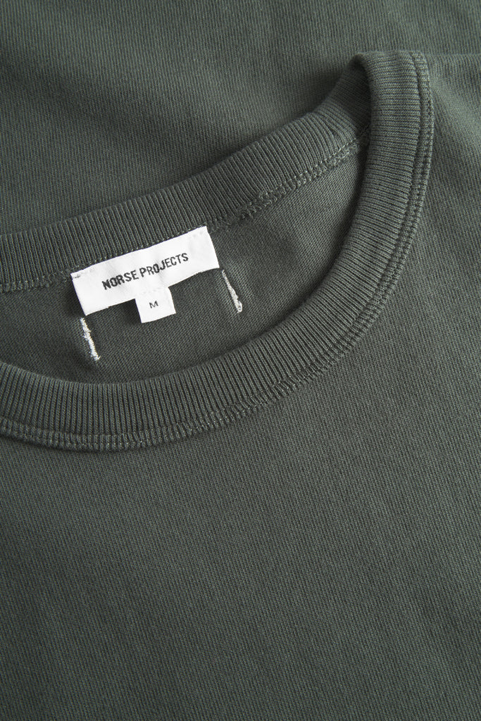 Simon Heavy Tee Shirt - Black Olive