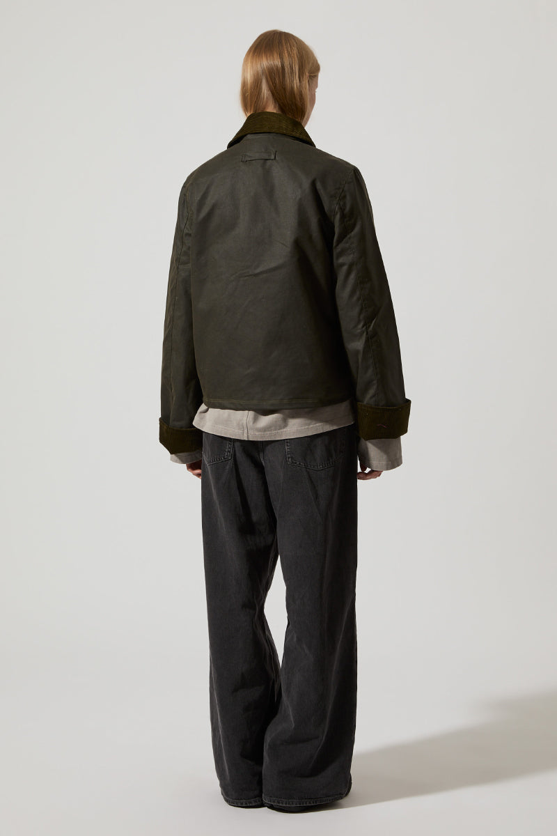 Sissel Wax Jacket - Olive