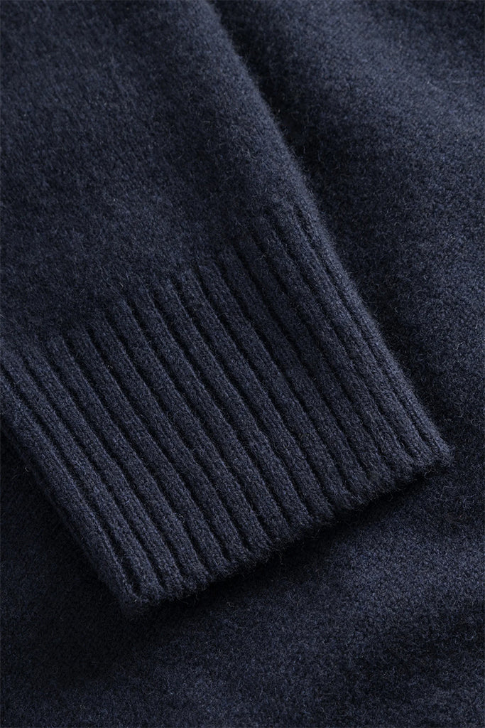 Norse Standard Merino Lambswool Sweater - Navy