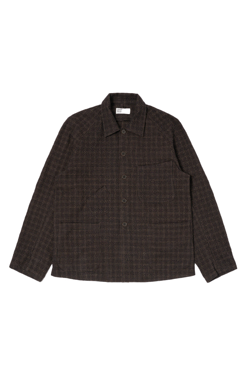 Station Jacket - Brown Cedar Check