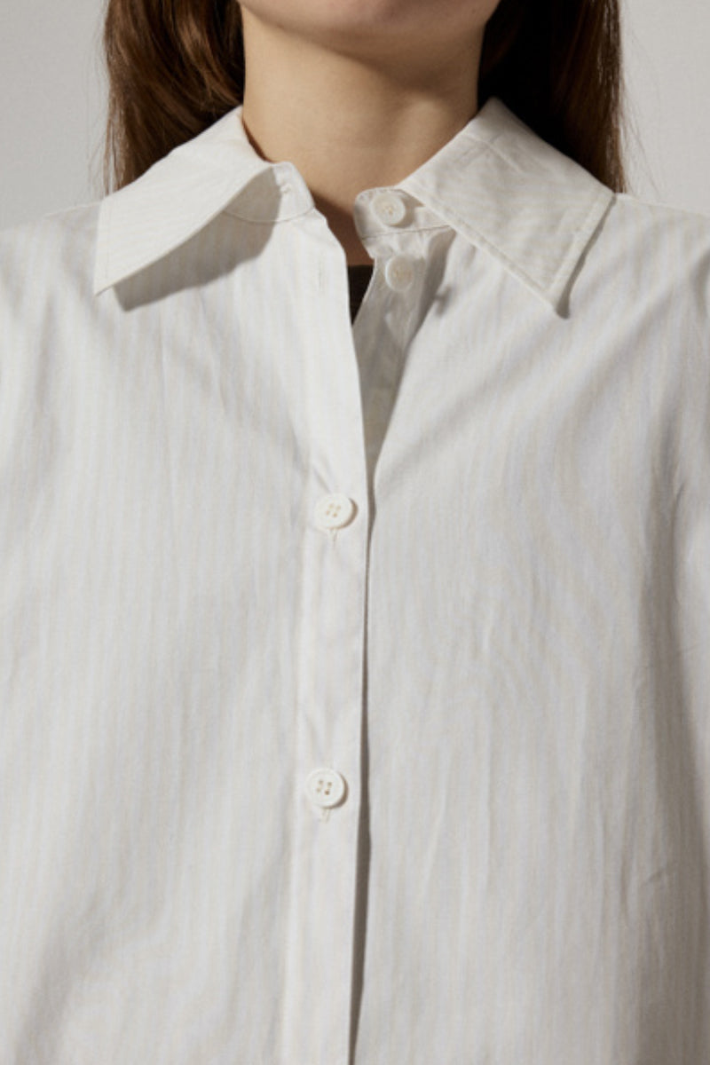 Stella Blue Glitch Stripe - Off White