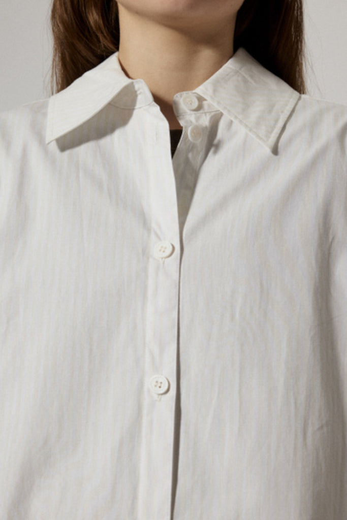 Stella Blue Glitch Stripe - Off White