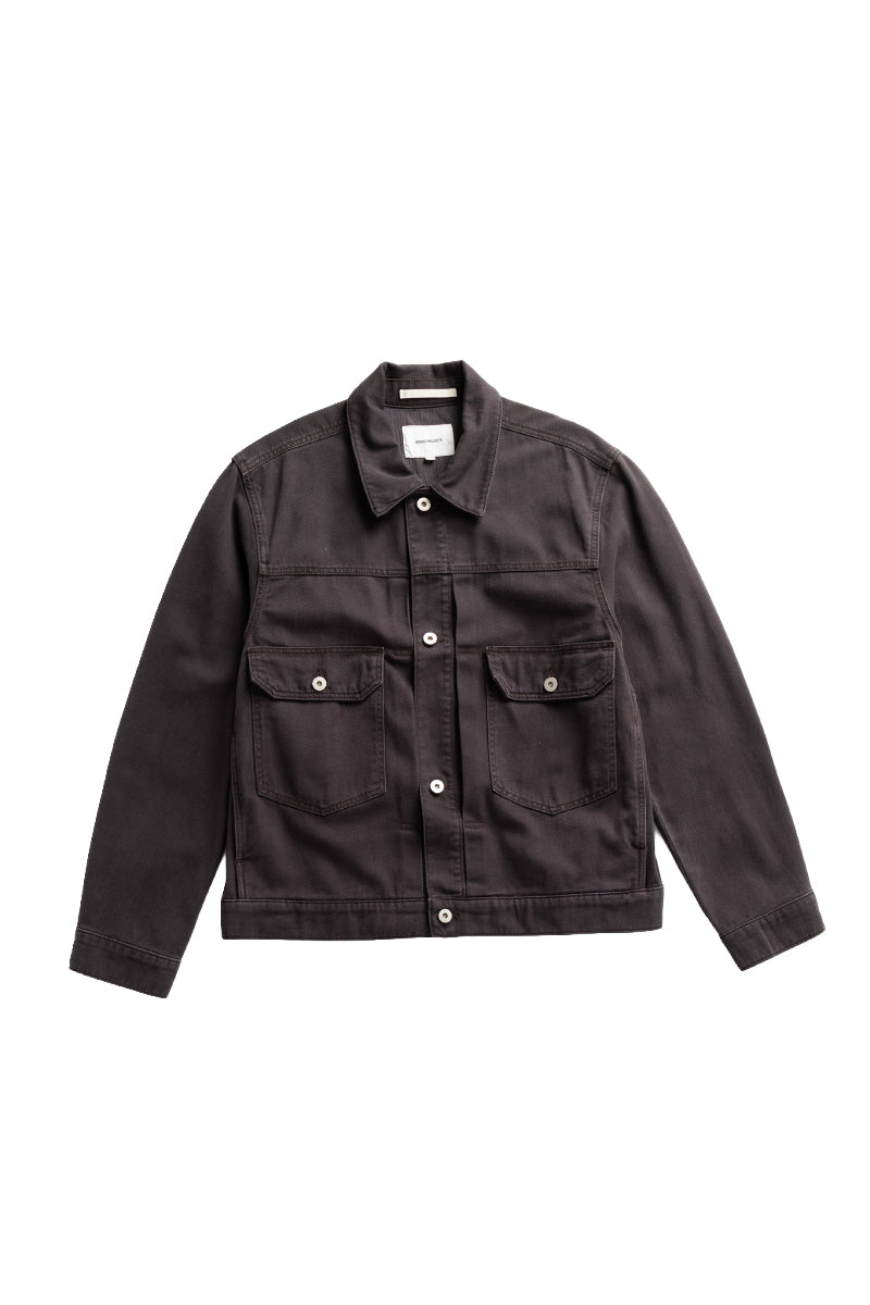 Storadal Heavy Twill Type II Jacket - Darkest Purple