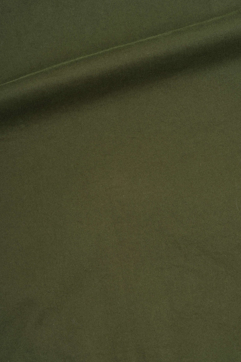 MHL Storm Flap Shirt Brushed Cotton Twill - Seaweed