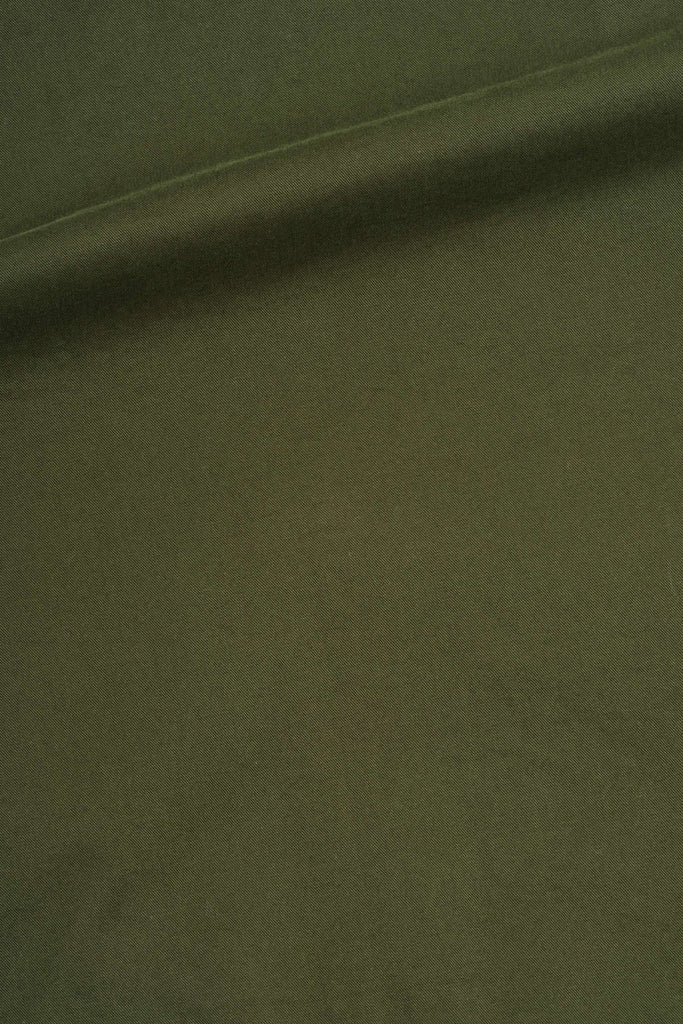 MHL Storm Flap Shirt Brushed Cotton Twill - Seaweed